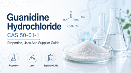 Guanidine Hydrochloride CAS 50-01-1.png