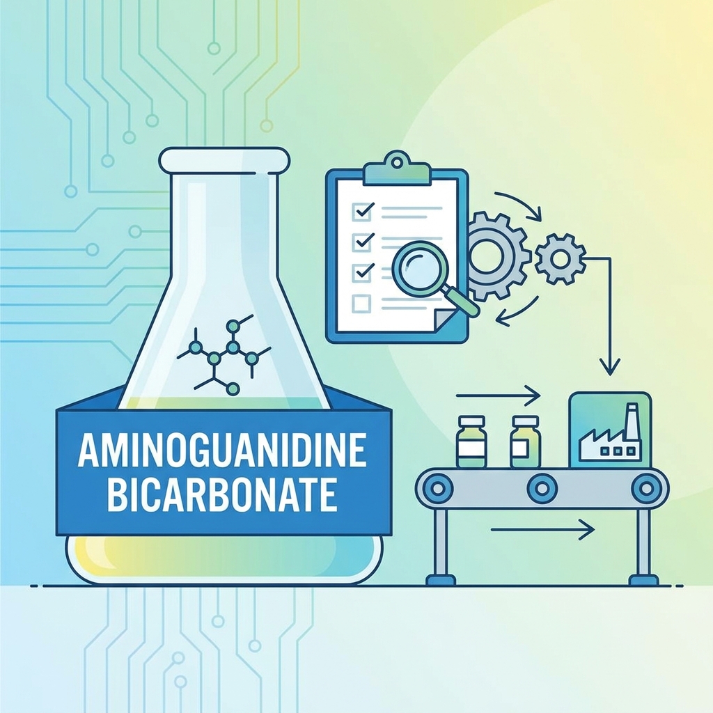 Bicarbonate d'aminoguanidine pour la production intermédiaire pharmaceutique : liste de contrôle pour les achats